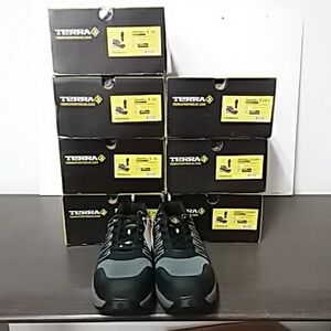 Terra Men's Black Steel Toe WORK